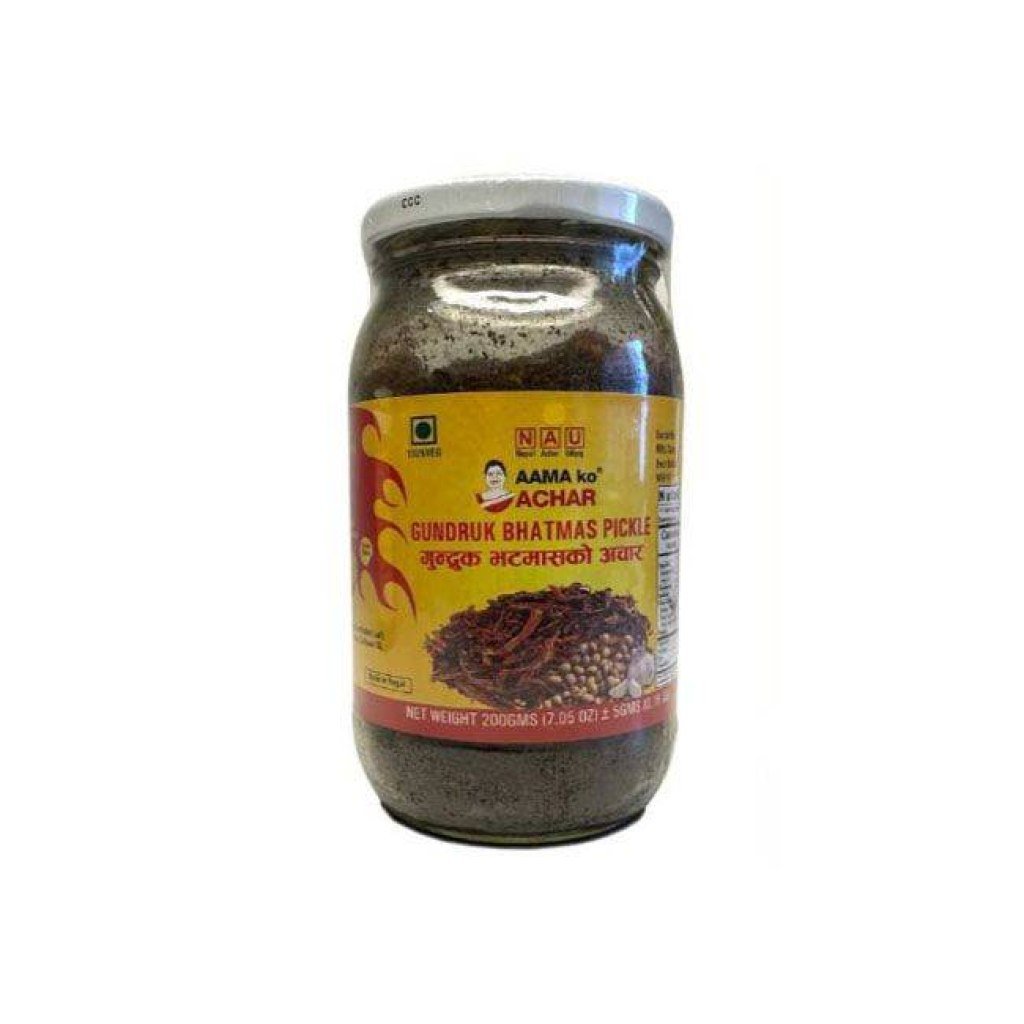 AAMA KO ACHAR GUNDRUK BHATMAS PICKLE 200GM