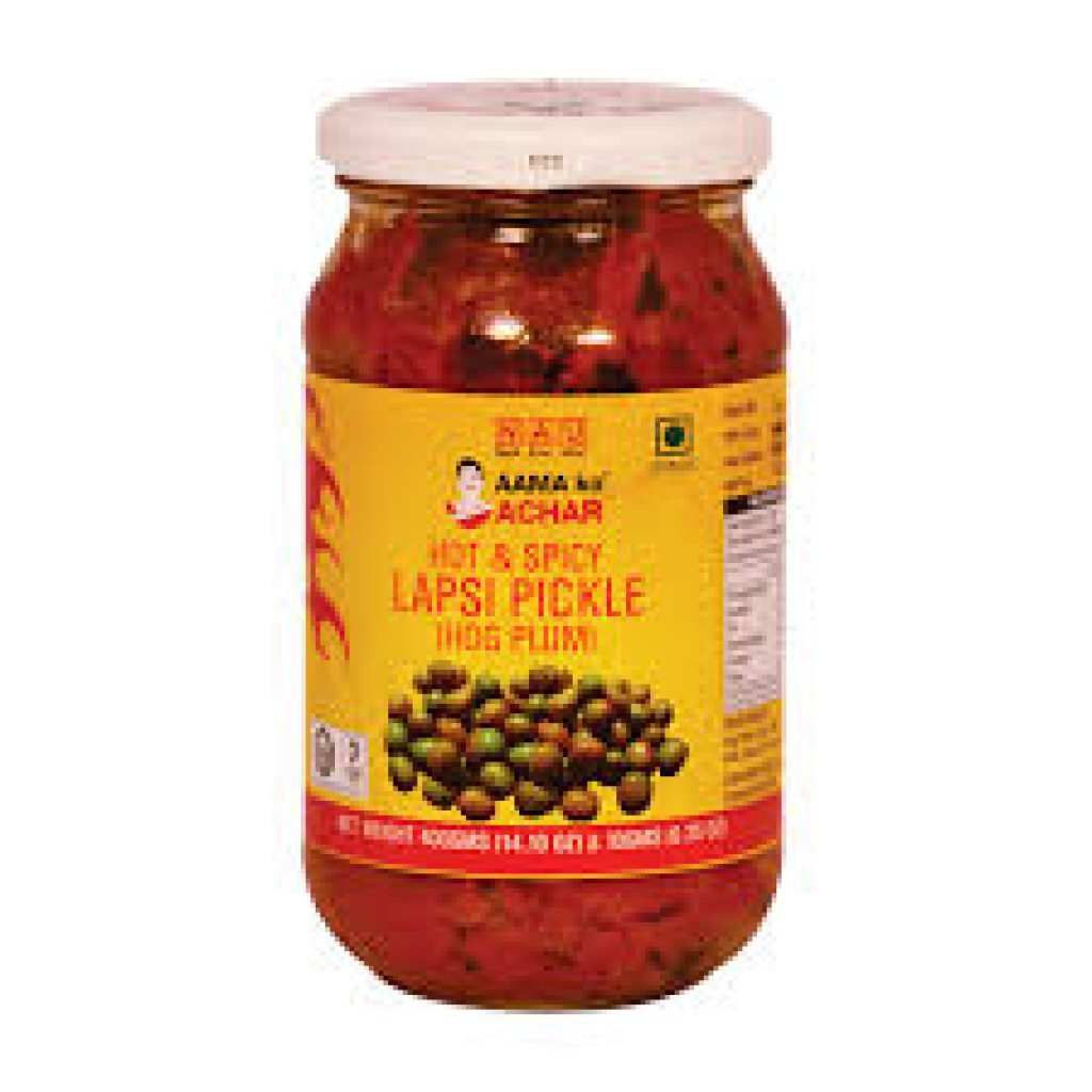 AAMA KO ACHAR HOT & SPICY LAPSI PICKLE 400GM