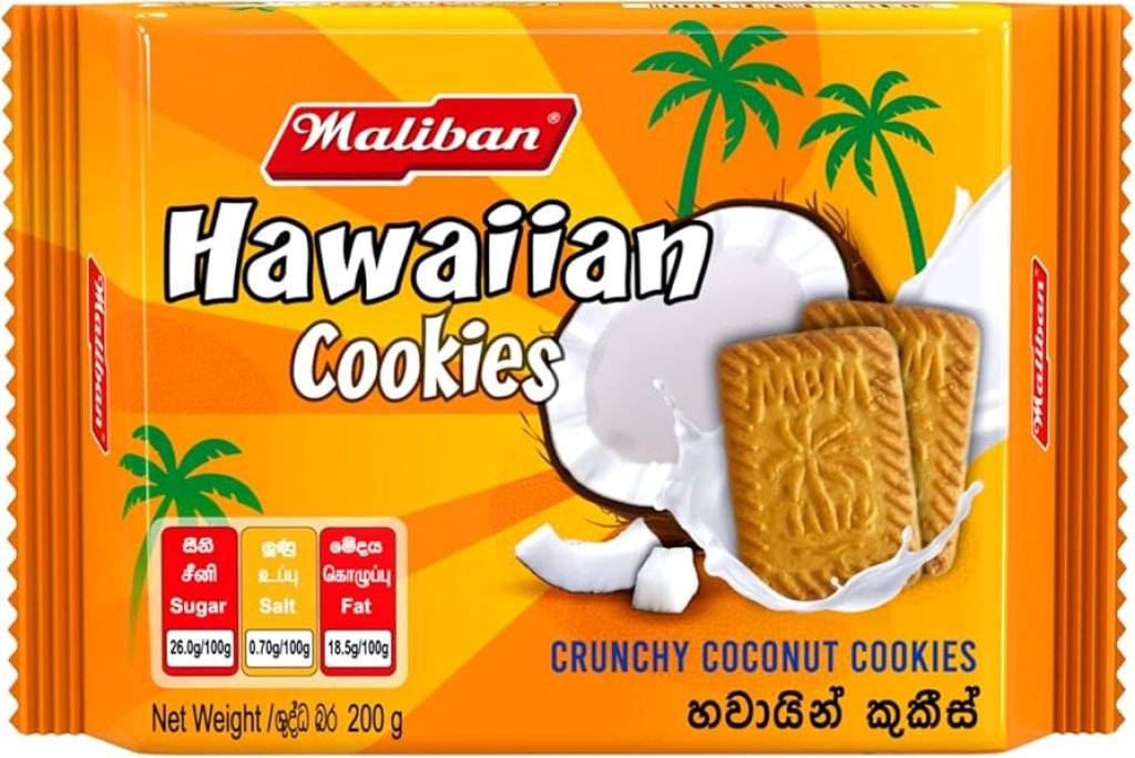 MALIBAN HAWAIIAN COOKIES 200GM