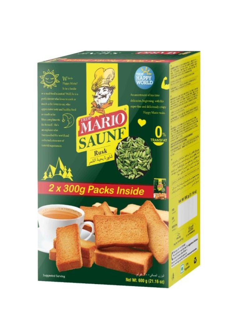 MARIO SAUNF RUSK 600GM