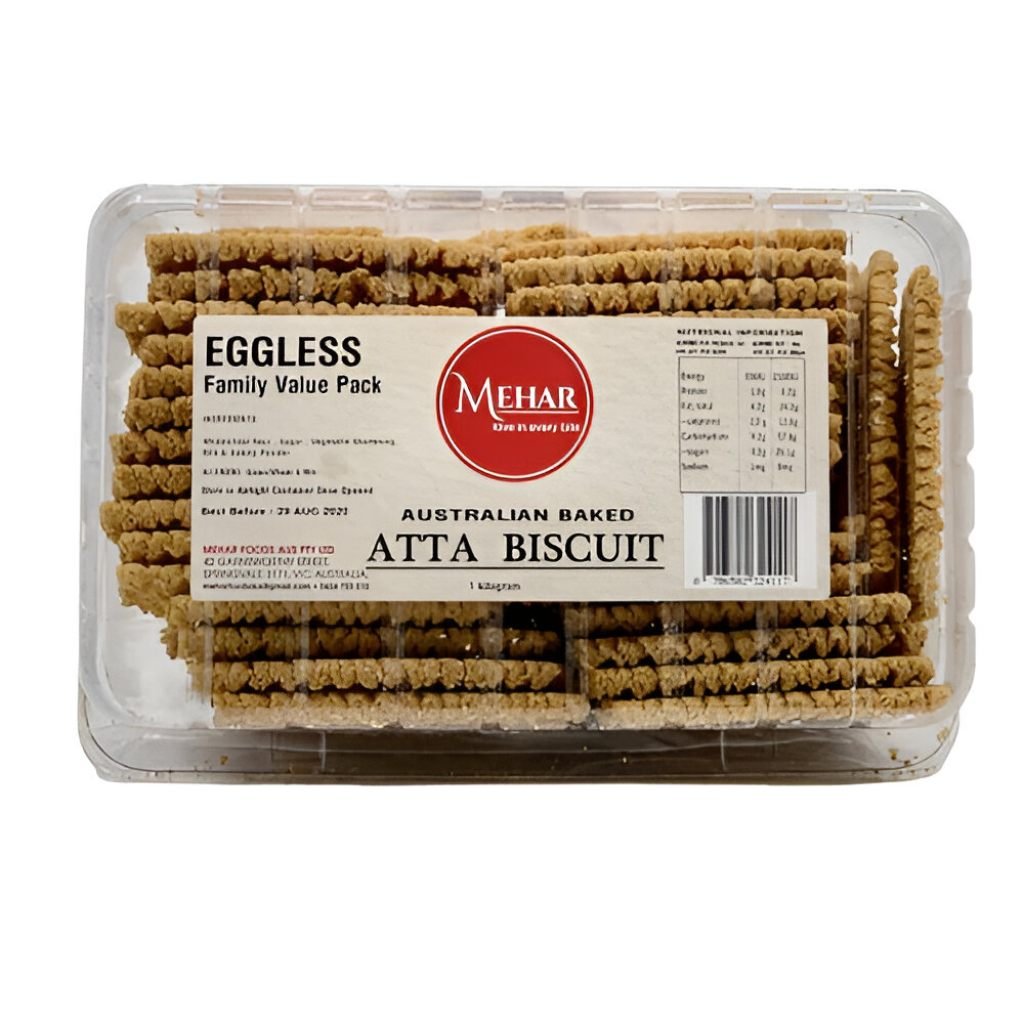 MEHAR DESI GHEE ATTA BISCUITS 1KG
