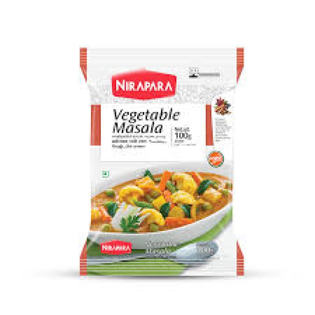 NIRAPARA VEGETABLE MASALA 160GM