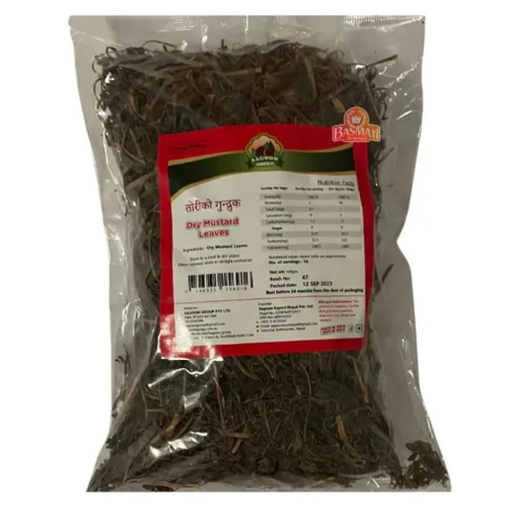 SAGOON DRY MUSTARD LEAVES 100GM