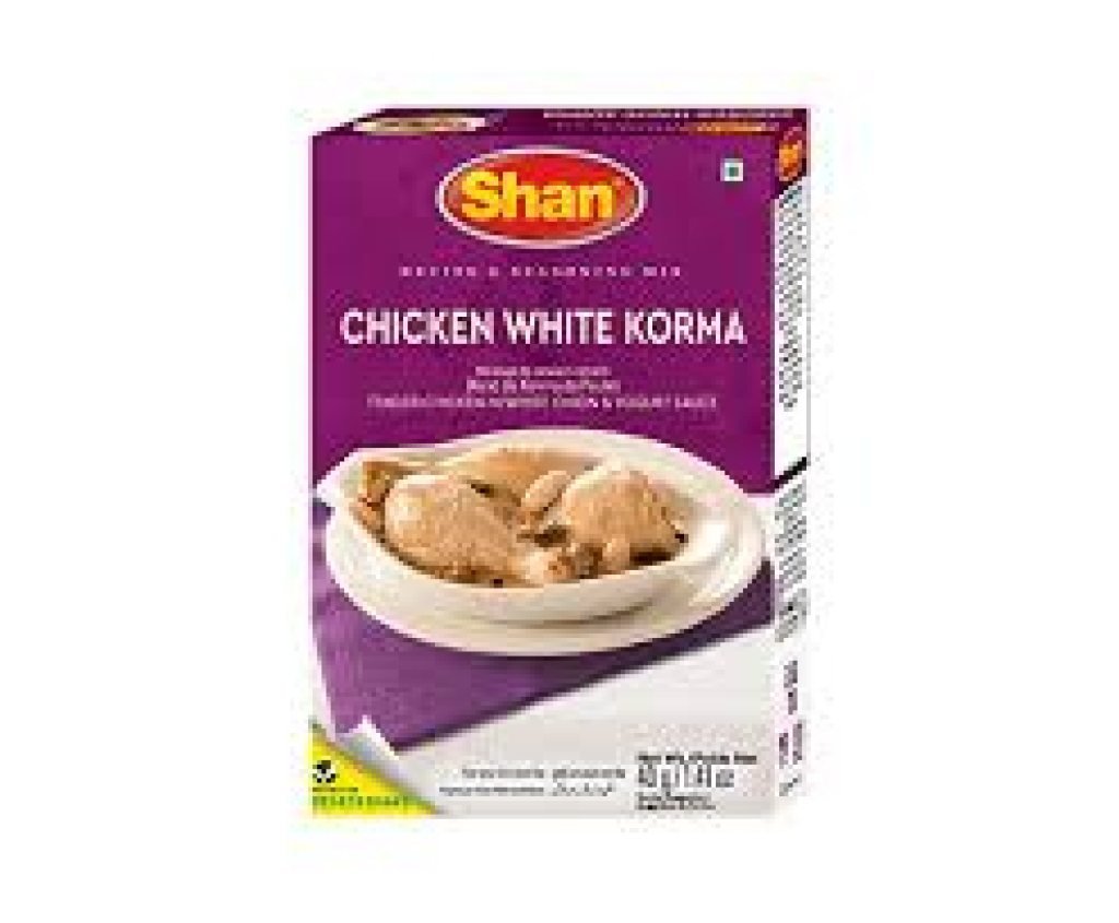 SHAN CHICKEN WHITE KORMA 40GM
