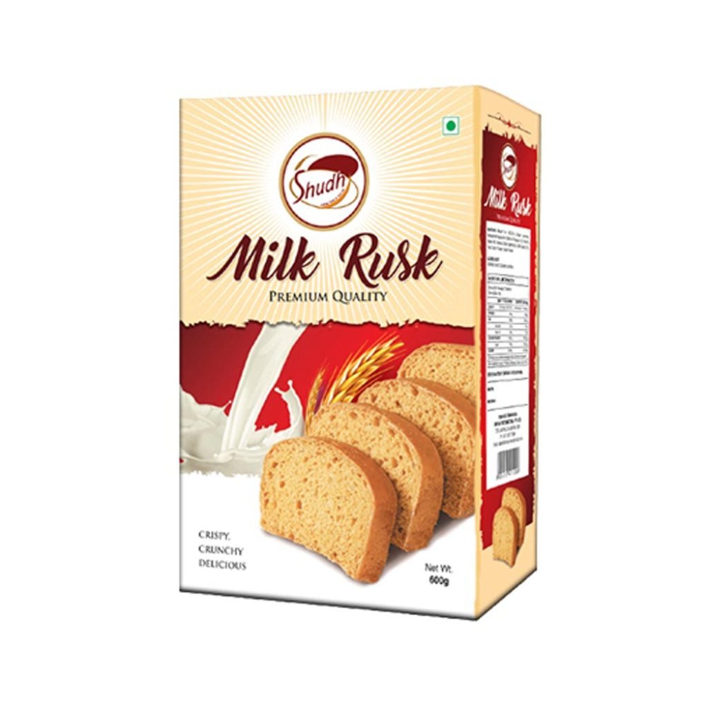 SHUDH MILK RUSK 600GM