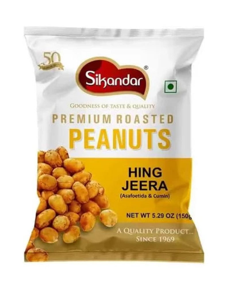 SIKANDAR HING JEERA PEANUTS 150GM