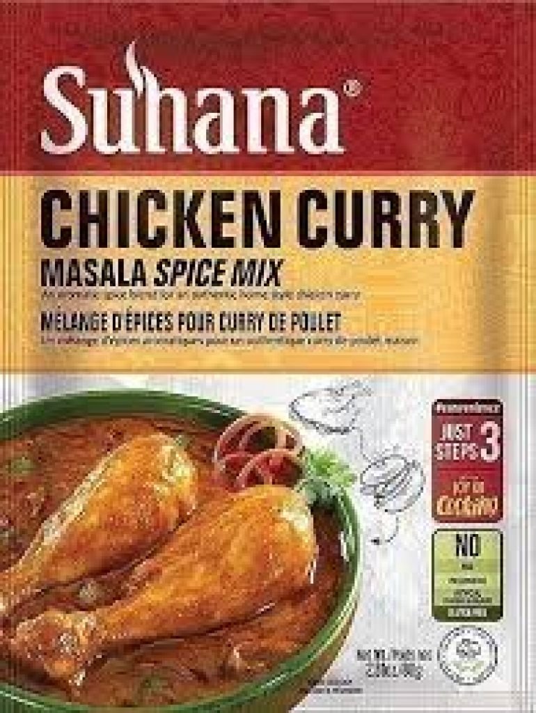 SUHANA CHICKEN CURRY MASALA 80GM