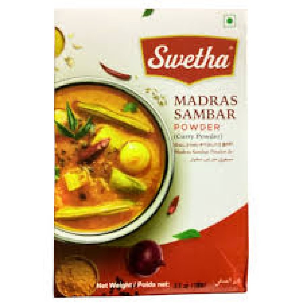 SWETHA MADRAS SAMBAR POWDER 100GM